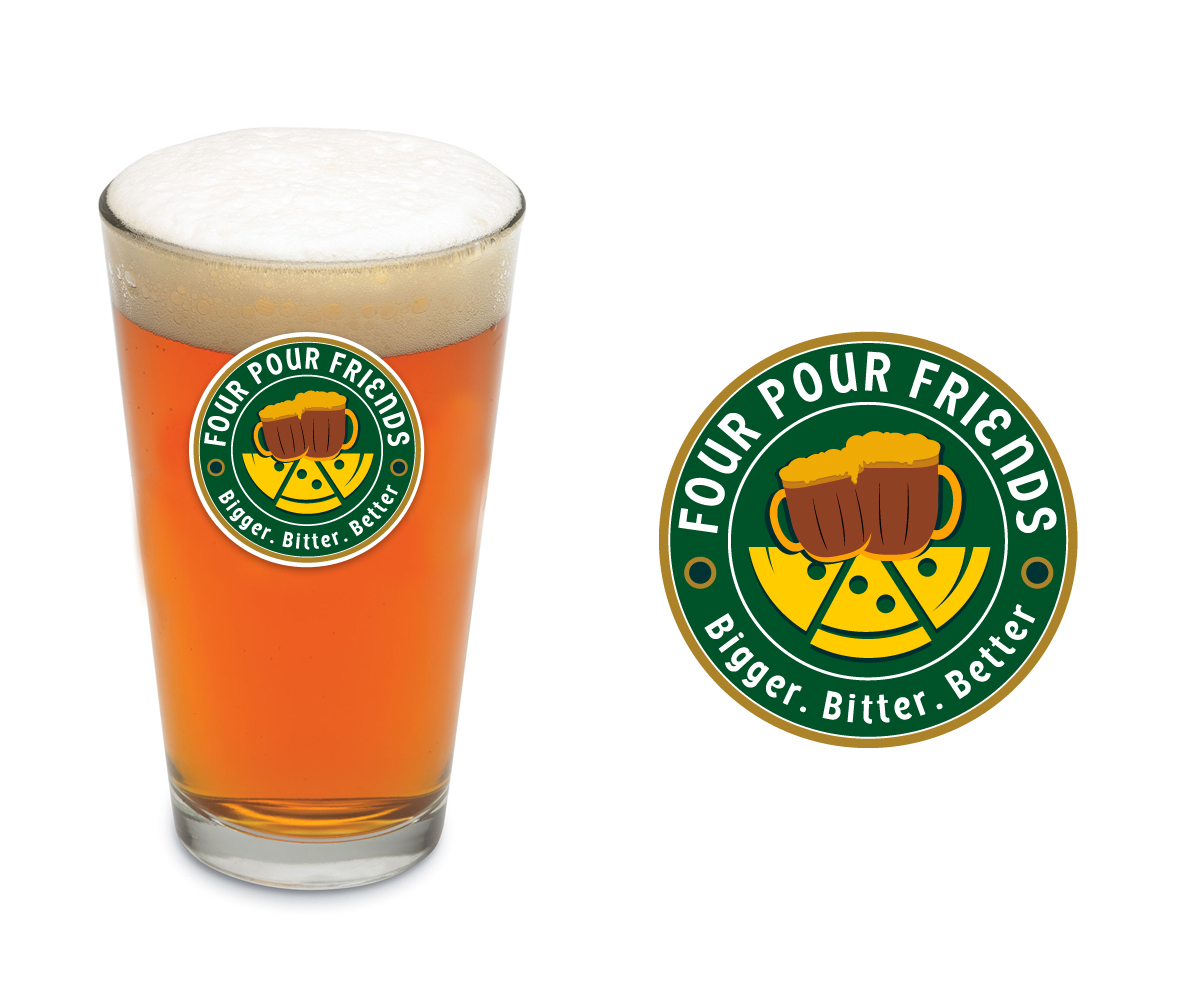 Logo Design by CreativeTrick for Four Pour Friends | Design #3404977