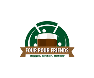 Logo Design by CreativeTrick for Four Pour Friends | Design: #3404981