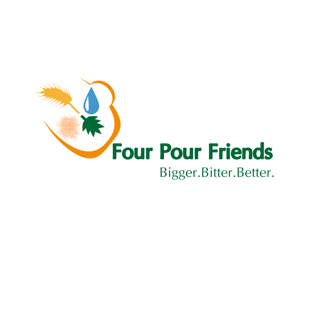 Logo Design by burdy2oo8 for Four Pour Friends | Design #3411286