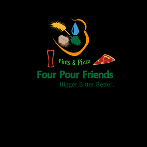 Logo Design by burdy2oo8 for Four Pour Friends | Design: #3431696