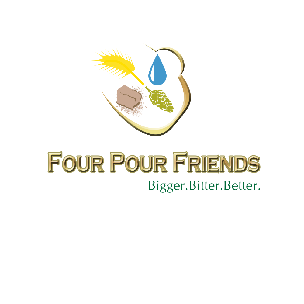 Logo Design by burdy2oo8 for Four Pour Friends | Design #3438488