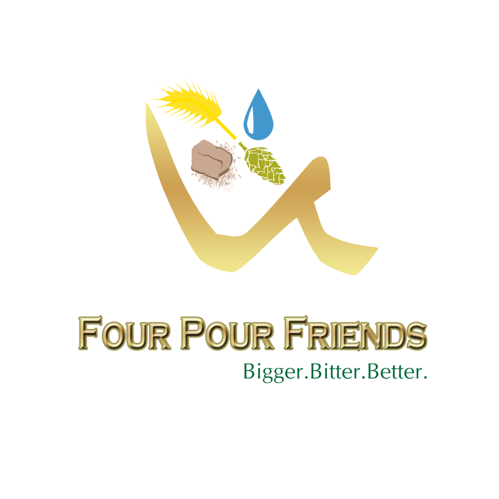 Logo Design by burdy2oo8 for Four Pour Friends | Design #3439012