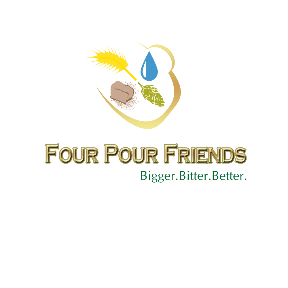 Logo Design by burdy2oo8 for Four Pour Friends | Design #3439020