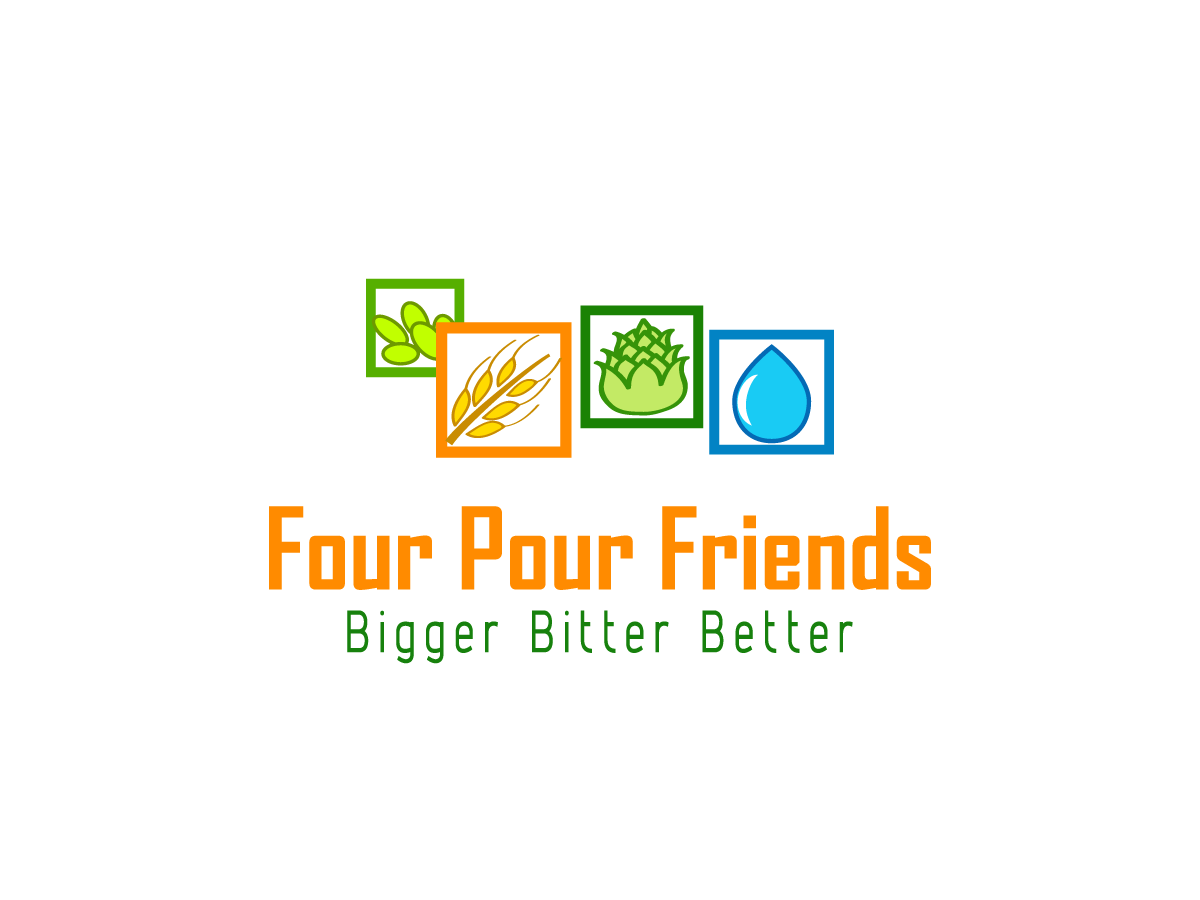 Logo Design by briliana for Four Pour Friends | Design #3405560
