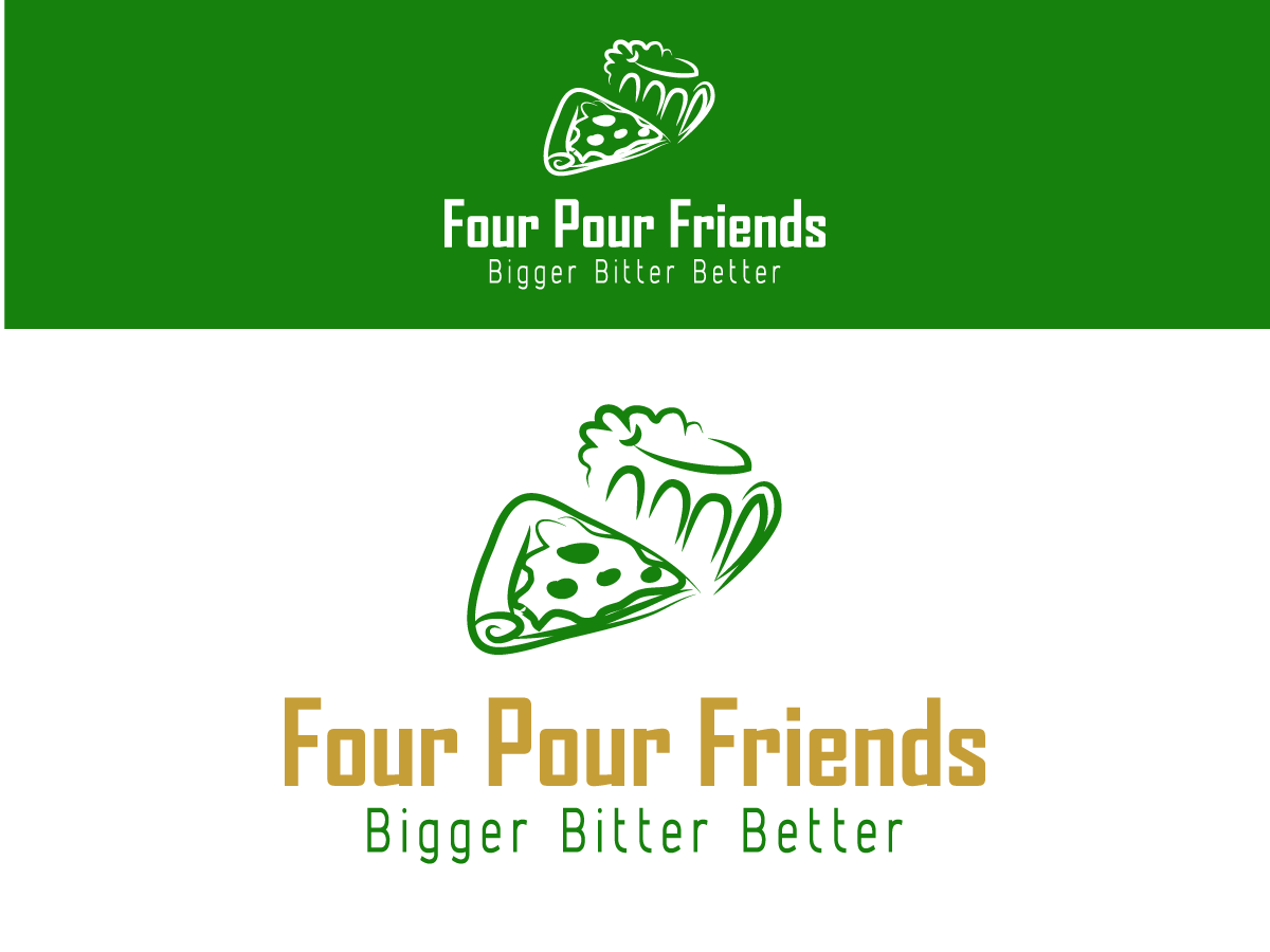 Logo Design by briliana for Four Pour Friends | Design #3405591