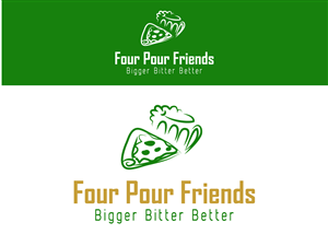 Logo Design by briliana for Four Pour Friends | Design: #3405591