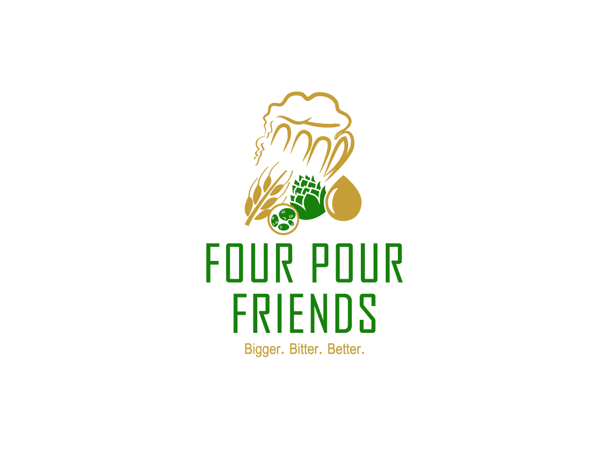Logo Design by briliana for Four Pour Friends | Design #3420471