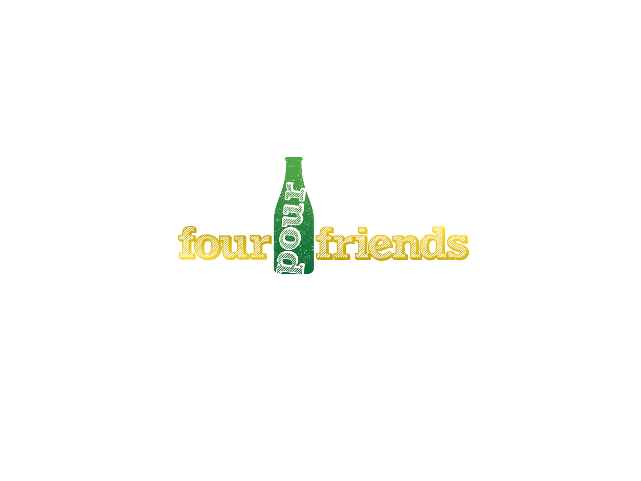 Logo Design by bluejet for Four Pour Friends | Design #3436330
