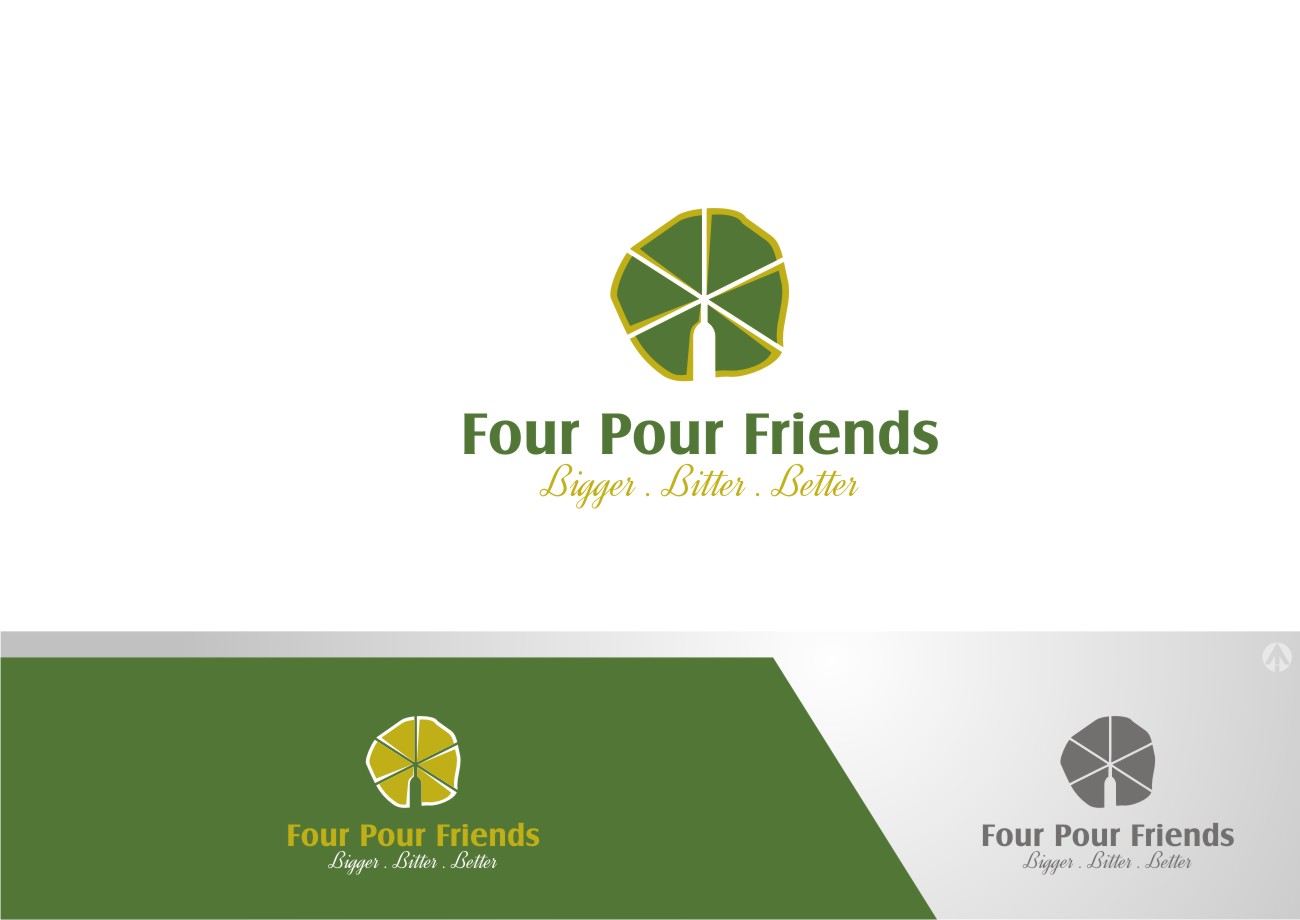 Diseño de Logo por MBARO para Four Pour Friends | Diseño #3437158