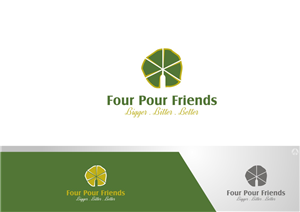 Logo Design by MBARO for Four Pour Friends | Design #3437158