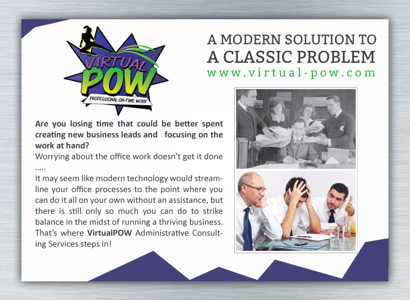 Postcard Design by Sbss for VirtualPOW | Design #3437903