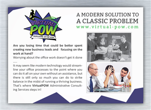 Postcard Design by Sbss for VirtualPOW | Design: #3437903