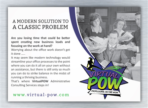 Postcard Design by Sbss for VirtualPOW | Design: #3437906