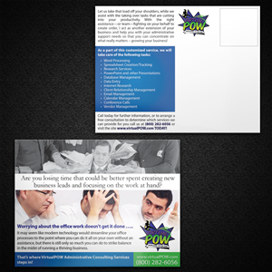 Postcard Design by Mon01 for VirtualPOW | Design: #3402683