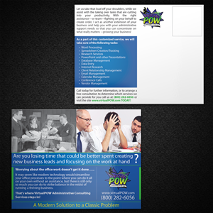 Postcard Design by Mon01 for VirtualPOW | Design: #3410748