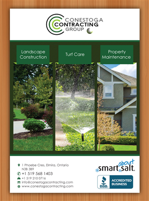 Brochure Design by Sbss for Conestoga Contracting Group Inc | Design: #3419130