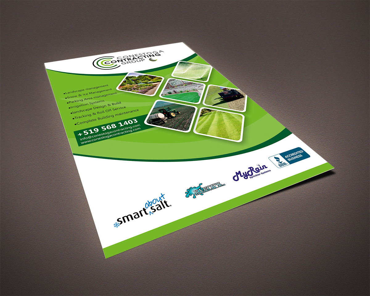 Brochure Design by dkthedon for Conestoga Contracting Group Inc | Design #3409365