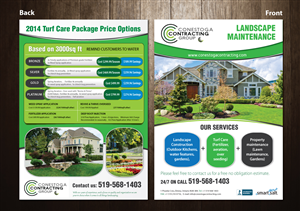 Brochure Design by meet007 for Conestoga Contracting Group Inc | Design: #3409712