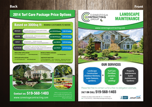 Brochure Design by meet007 for Conestoga Contracting Group Inc | Design: #3409752
