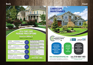 Brochure Design by meet007 for Conestoga Contracting Group Inc | Design: #3412979