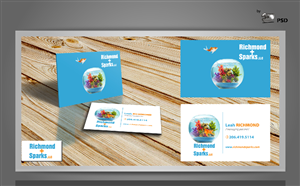 Diseño de Tarjeta de Presentación por byPSD para Richmond + Sparks | Diseño #3414965