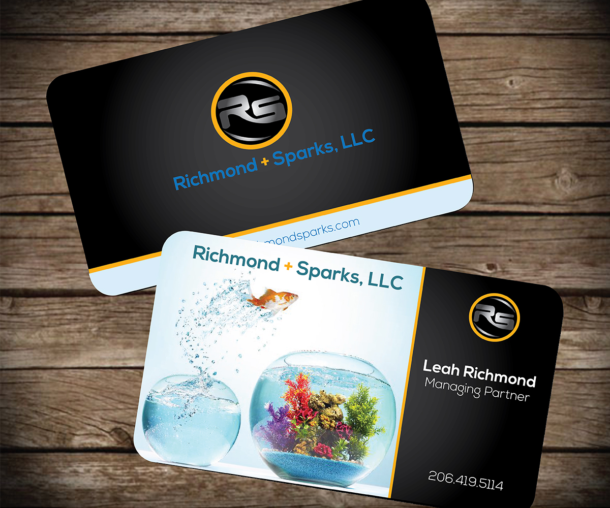 Business Card Design by Aaaron for Richmond + Sparks | Design #3424724