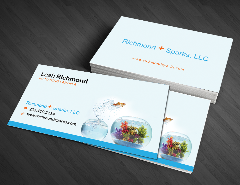 Business Card Design by  Artman for Richmond + Sparks | Design #3432276