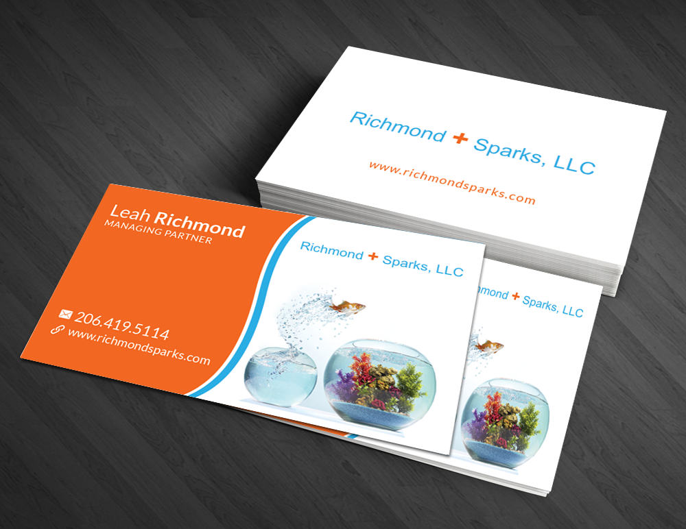 Diseño de Tarjeta de Presentación por  Artman para Richmond + Sparks | Diseño #3432325