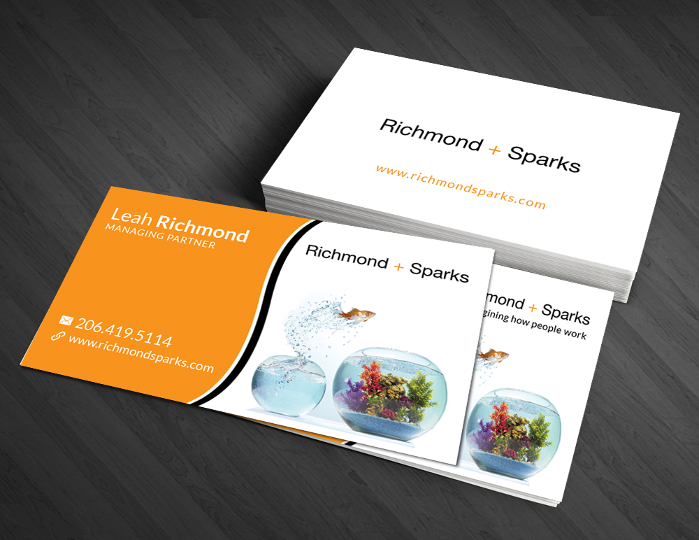 Design de Carte de Visite par  Artman pour Richmond + Sparks | Design #3537237