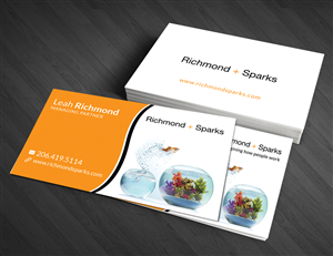 Design de Carte de Visite par  Artman pour Richmond + Sparks | Design : #3537237