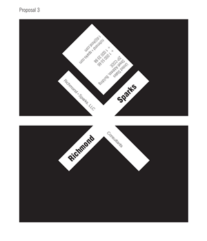 Business Card Design by CC13 for Richmond + Sparks | Design #3435585