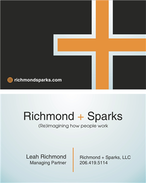 Design de Carte de Visite par Sushma pour Richmond + Sparks | Design : #3527721