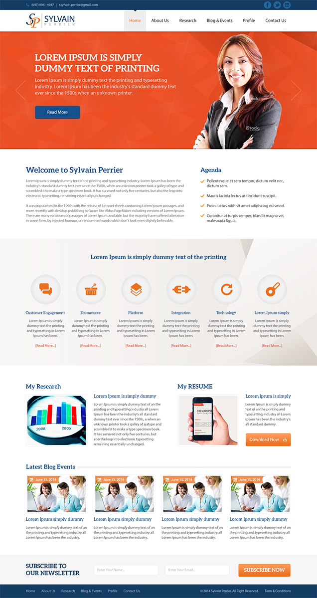 Diseño Wordpress por Mayank Patel para este proyecto | Diseño #3424555