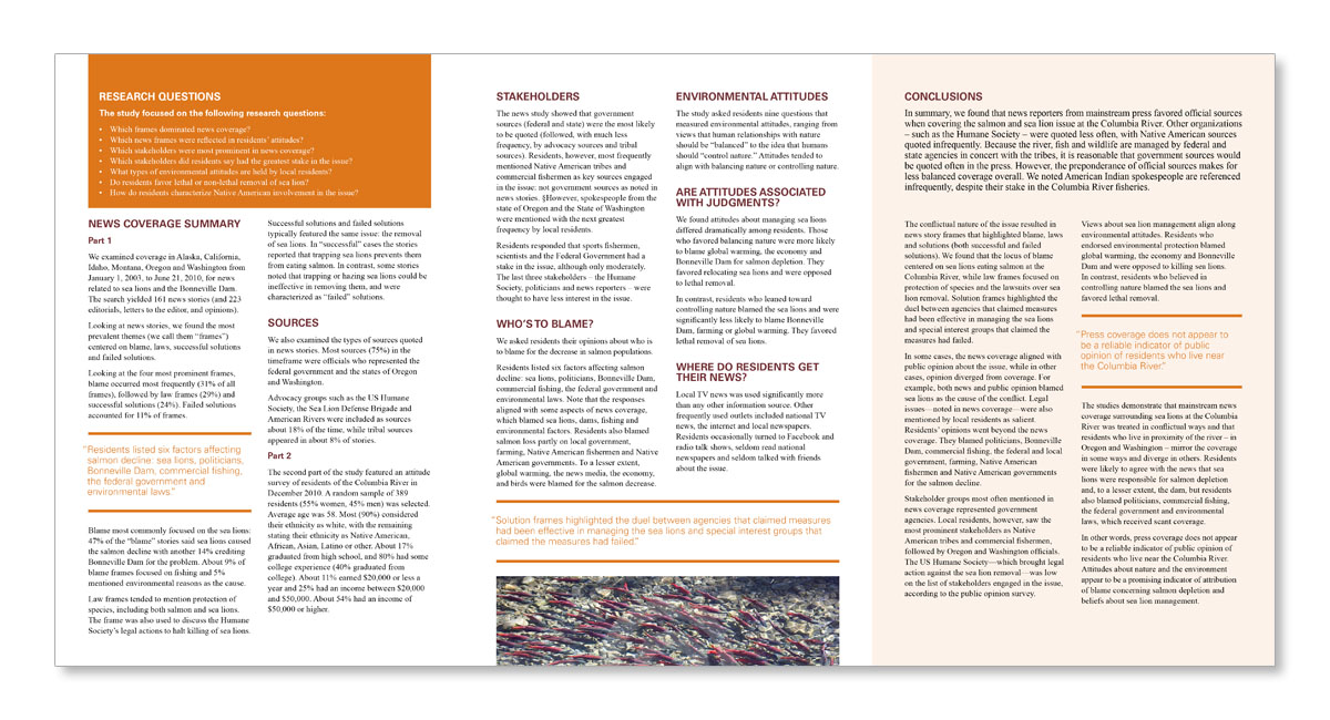 Brochure Design by JayTee for Portland State University  | Design #870209