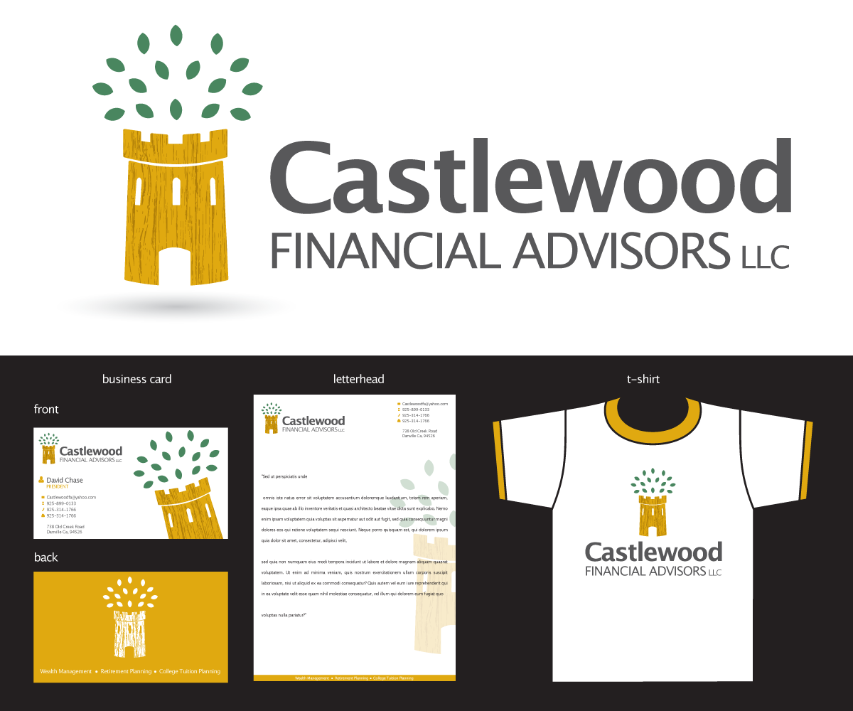 Logo-Design von JBDesign für Castlewood Financial Advisors, LLC | Design #3419831