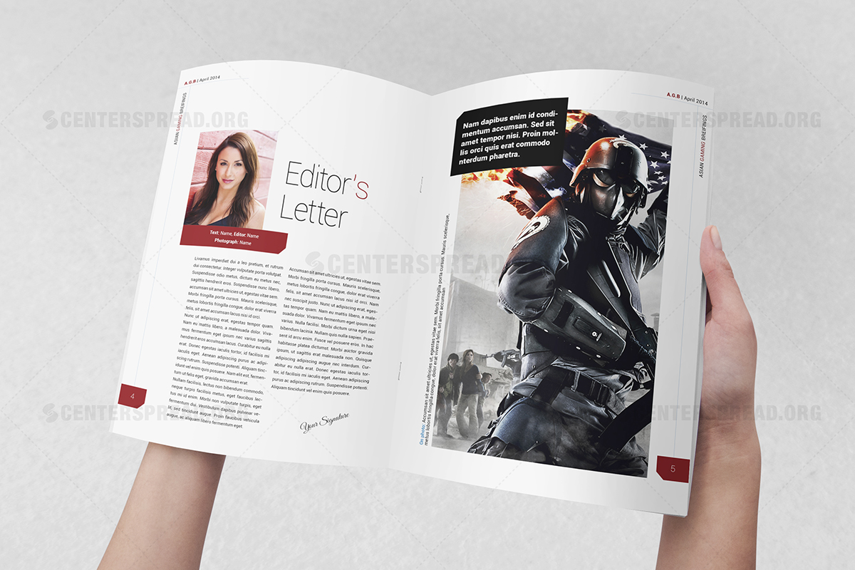 Diseño de Revista por CENTERSPREAD para SR-Design | Diseño #3505118