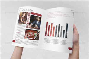 Magazine Design by CENTERSPREAD for SR-Design | Design: #3529347