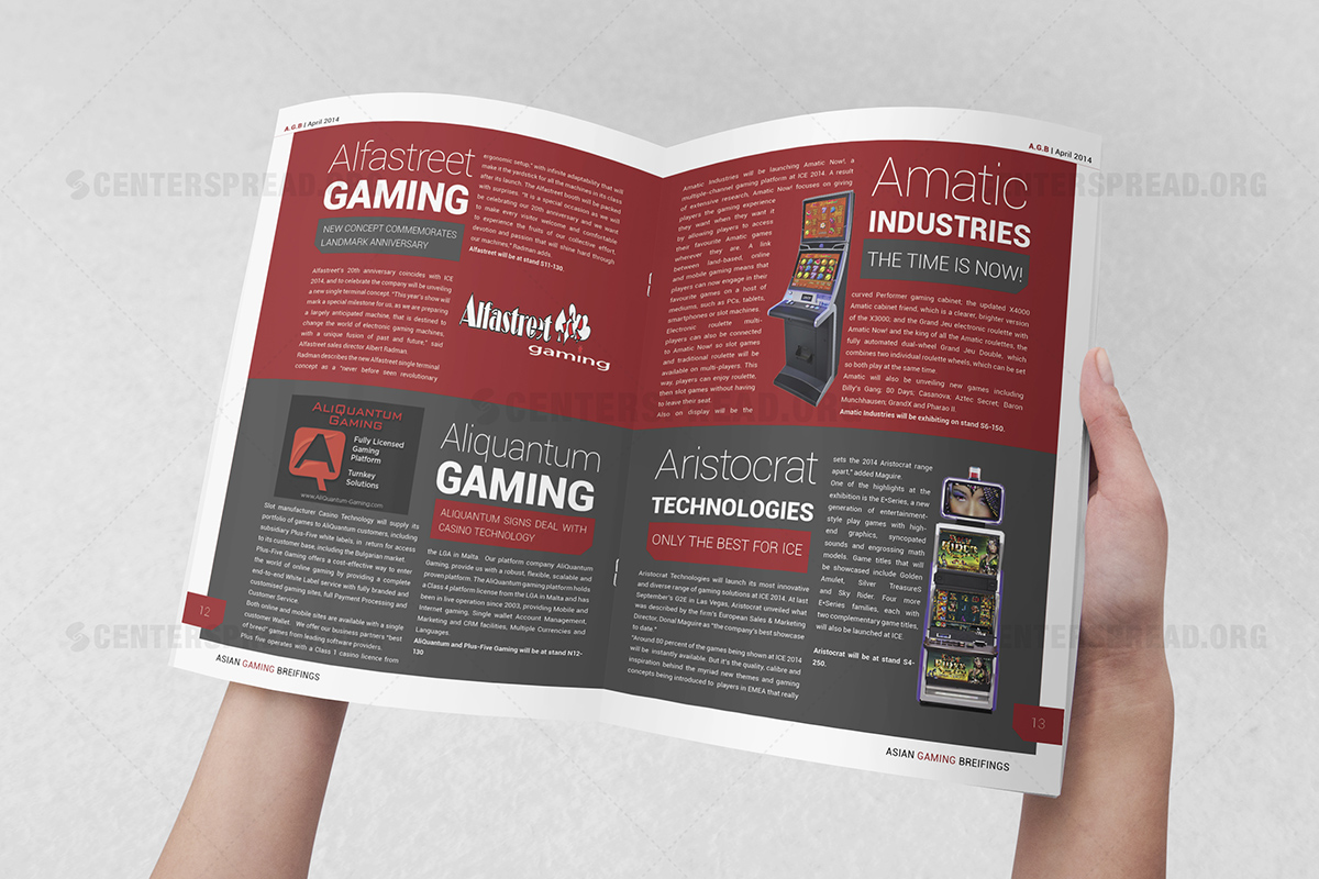 Magazine Design by CENTERSPREAD for SR-Design | Design #3562620