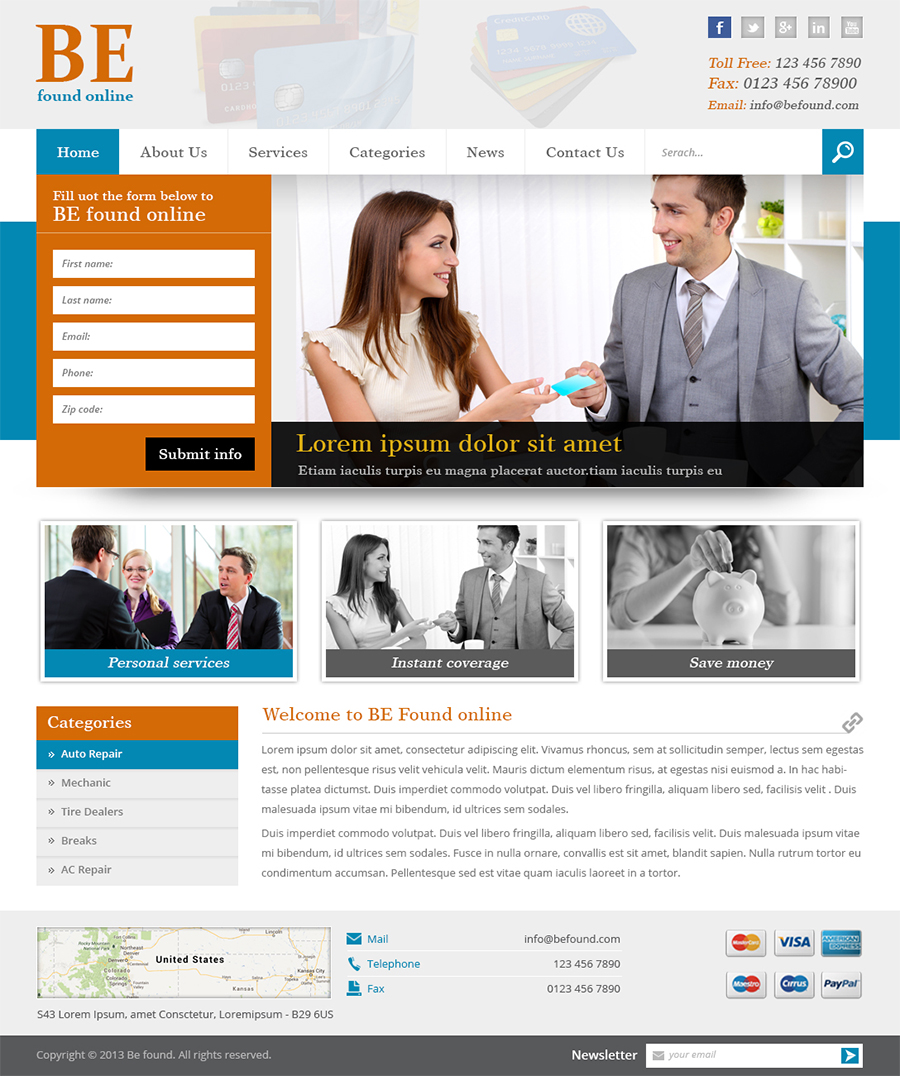 Landing Page Design by Creative Usha for Local Biz | Design #3466970