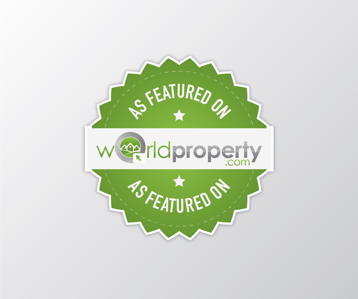 Sticker Design by fedamale for worldproperty.com | Design #3468318