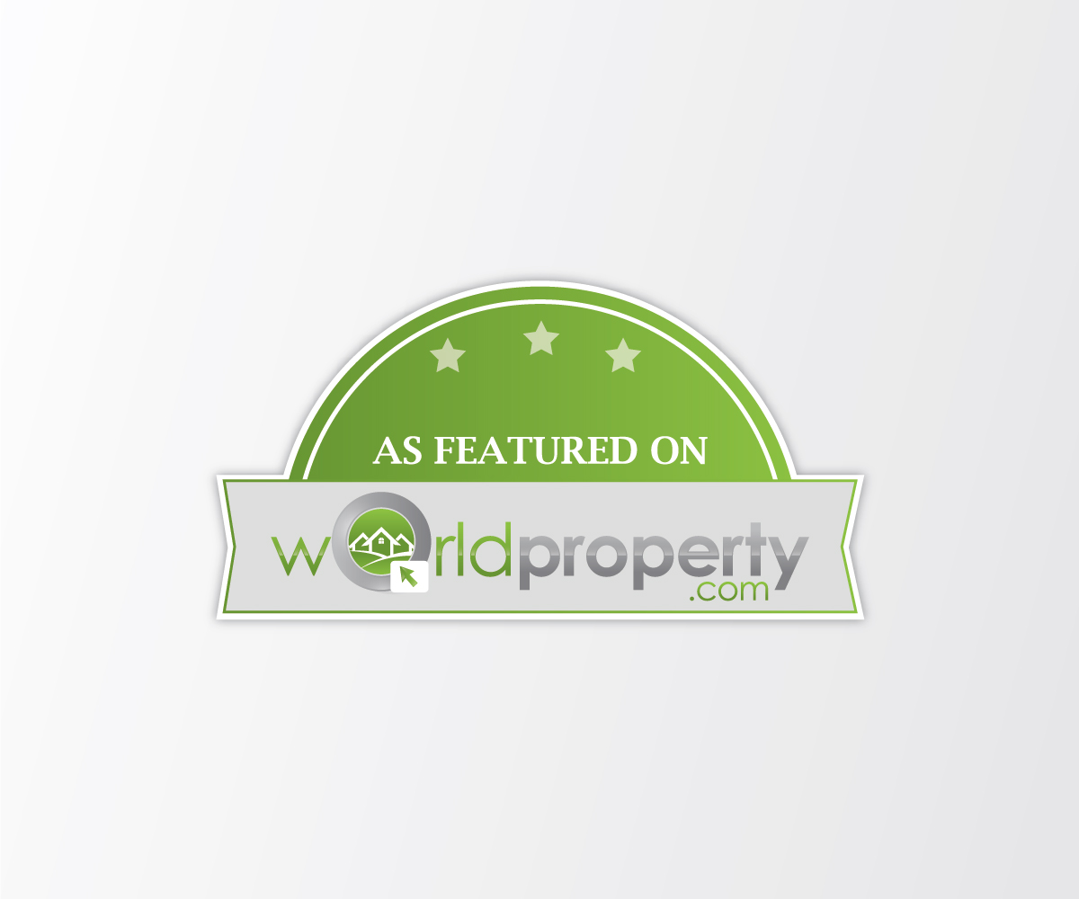 Sticker Design by fedamale for worldproperty.com | Design #3468320