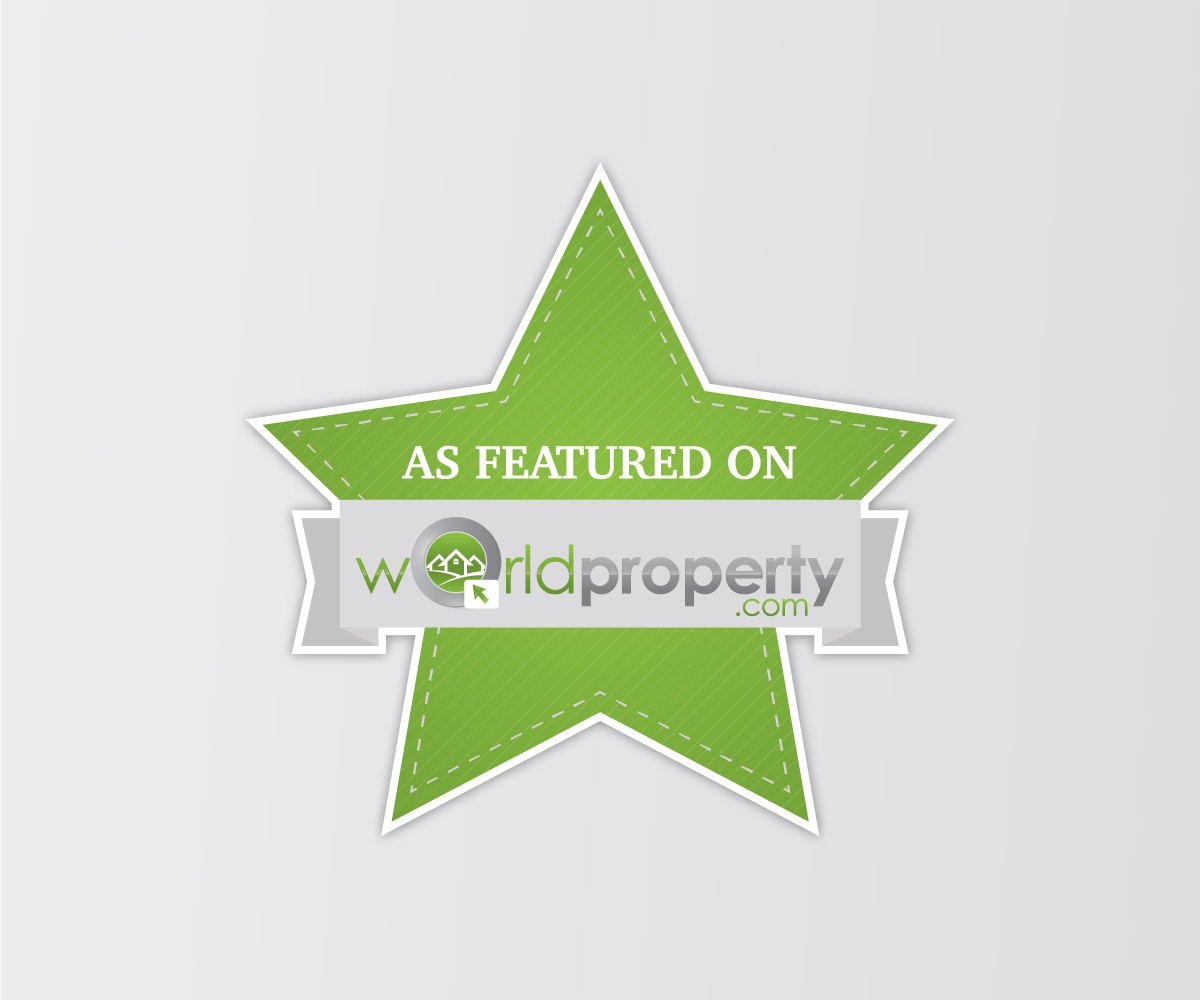 Sticker Design by fedamale for worldproperty.com | Design #3468321