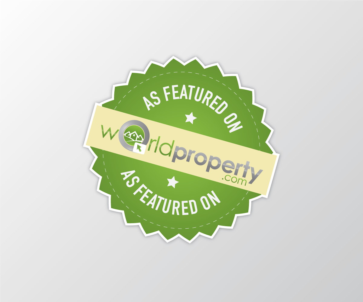 Sticker Design by fedamale for worldproperty.com | Design #3521529