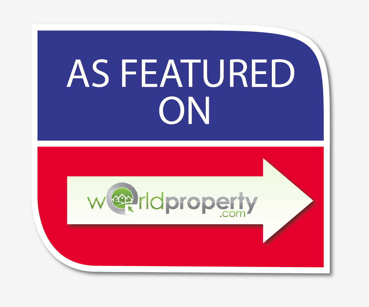 Sticker Design by Anna  for worldproperty.com | Design #3450078