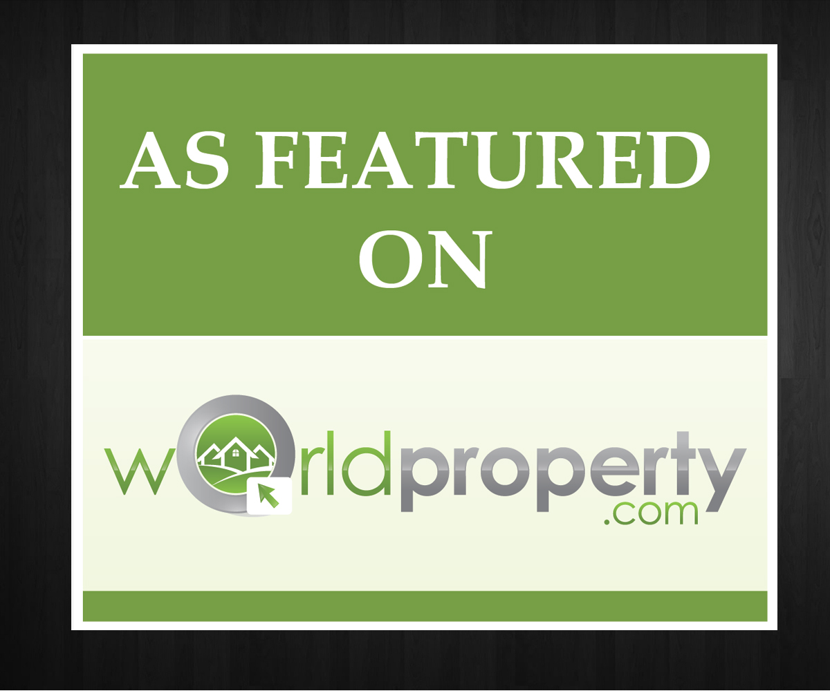 Sticker Design by Anna  for worldproperty.com | Design #3457286