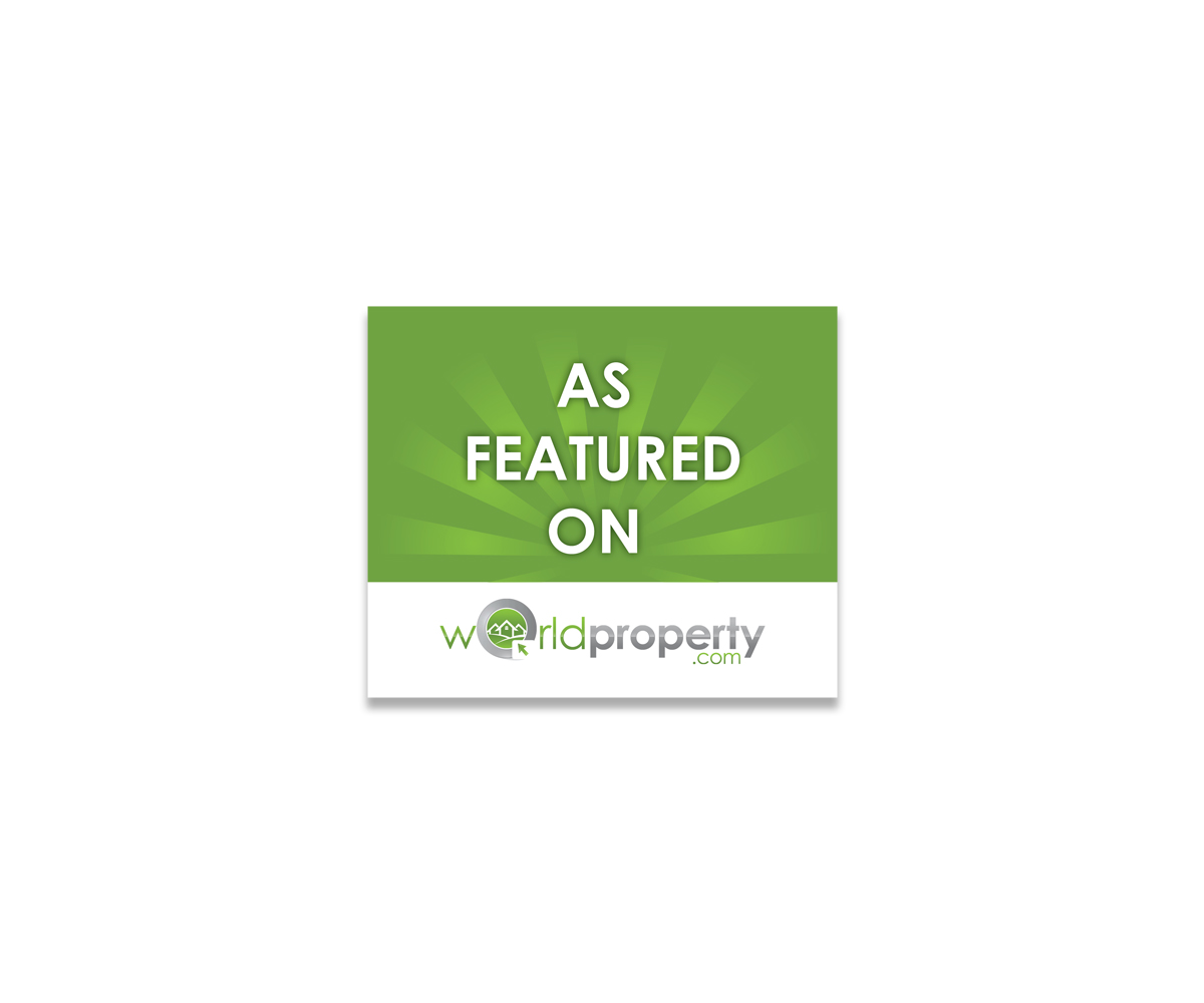 Sticker Design by erpin for worldproperty.com | Design #3517769