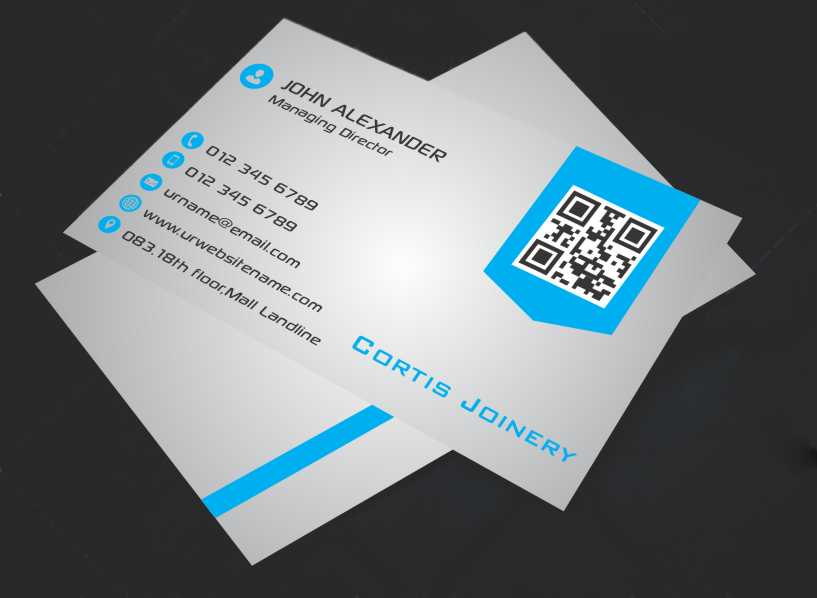 Business Card Design by AwsomeD for Cortis Joinery | Design #3410919