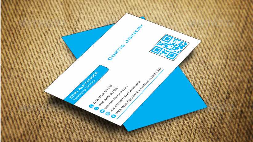 Visitenkarten-Design von AwsomeD für Cortis Joinery | Design #3410922