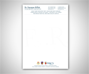 Dr Riffat's Letterhead | Design En-Tête par neboica