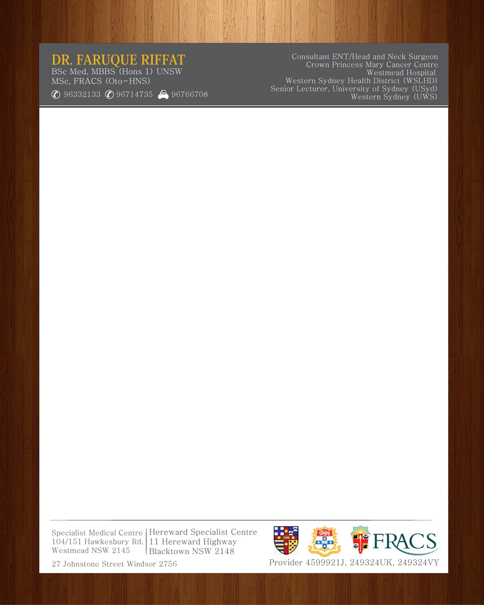 Letterhead Design by HarmiDesigning for this project | Design #3407722